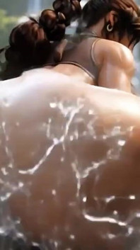 Esposa infiel com orgasmo intenso, sexo indiano engolindo pau enorme (3d)