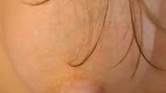 Hot Young Stepmom with Big Milk Tits Masturbating