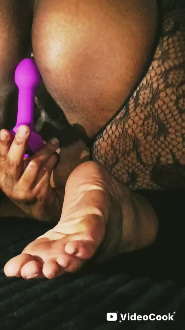 The Nasty House: Double Toy Play Ass Pussy &amp; Feet (dildo &amp; Vibrator POV)