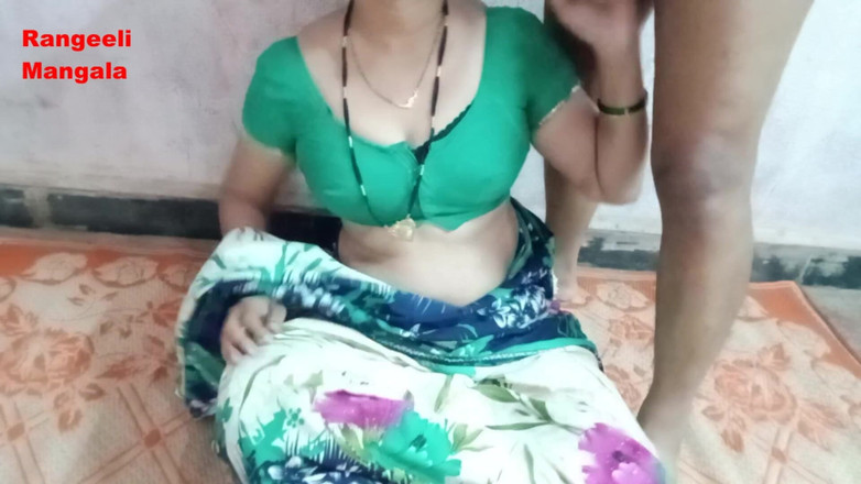 Rangeeli_Mangala: Desi Marathi Bhabhi blir kåt