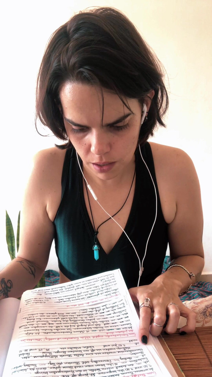 Sabrina Kat: Învață germană cu mine (sfw)