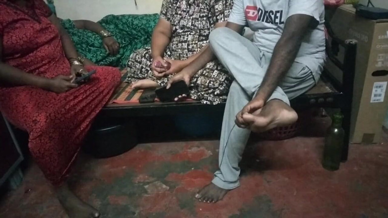Tamil lesbian: Group Dirty Talking About Video and Sex