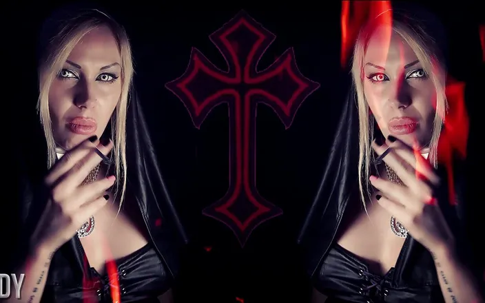 Goddess Misha Goldy: You will be in hell if I'm your reason to...