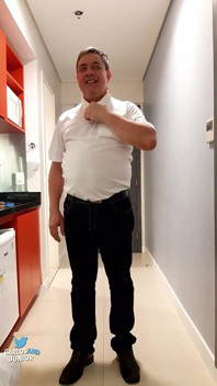 Hot Daddy Getting Naked