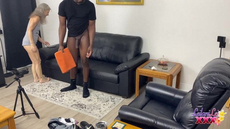 Leilani Lei: Bts van het genieten van een grote zwarte lul