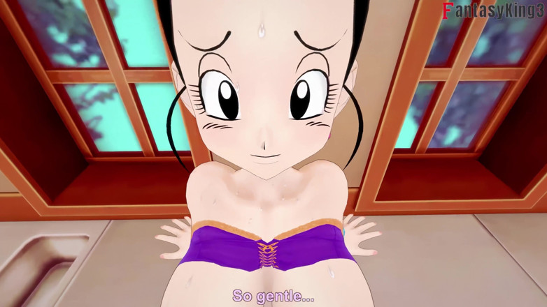 Fantasy king: Chichi utknęła w zlewie i Gohan pieprzy ją - Dragonball Zex...