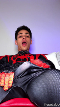 Kostum dan Pose Spider-Man
