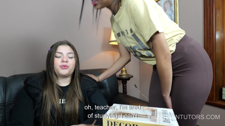 Lesbian Tutors: Sucking My Teachers to Get an a