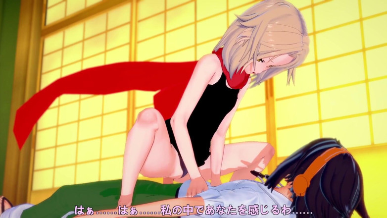 Wraith ward: Yoh nimmt anna - schamanenkönig hentai parodie