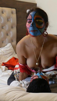 Povestea poftei de babysitter fierbinte Kavita și excitată Golu partea a doua