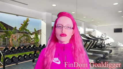 FinDom Goaldigger: Hermosa estudiante puta chica transformación
