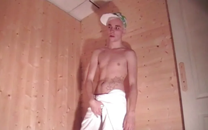 Gaybareback: Feminine twink sucks dick in glory holes and fucked in...