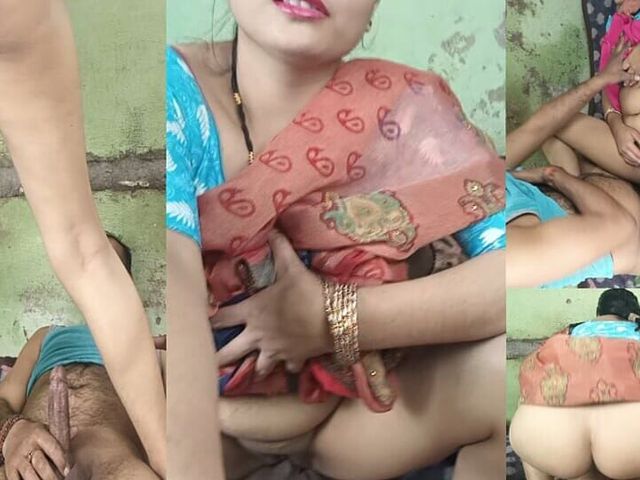 When the Wife Gets Hot, She Shakes Her Husband's Cock and Prepares Him for Fucking (Pyaripooja)