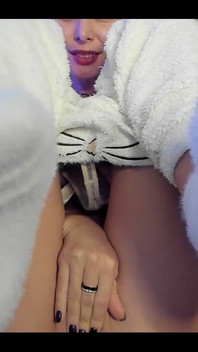 Sandy Playing and Rubbing Her Sweet Pussy