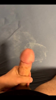 Cuming on My Bed Sheets
