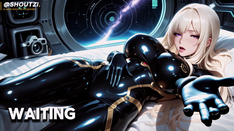 Shoutzi Anime Hentai3D Uncensored: Sexy prostorová dívka v těsném latexu dostane deepthroated a masivní...