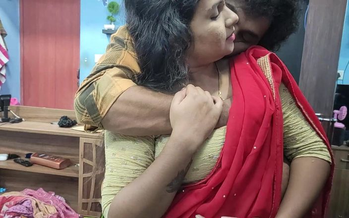 Vaigavarun45: मल्लू लड़की हॉट रेड हाफ साड़ी रोमांस और बॉय फ्रेंड के साथ सेक्स