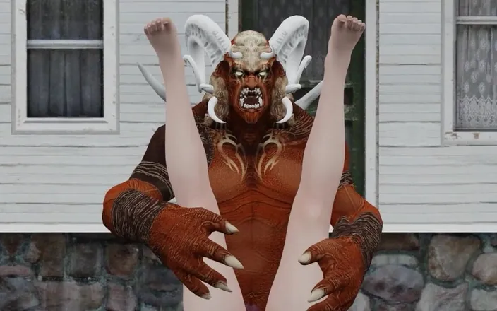 John silva: Red Monster Hardcore Fucking with Big Dick