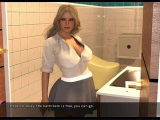 EroticKrisso: Lewdstory - Cewek rambut pirang lagi asik nyepong kontol di kamar...