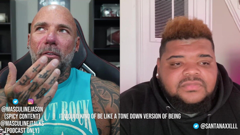 Raw and Uncensored with Masculine Jason: Confesiones de estrellas porno - Santana Xxl (episodio 131)