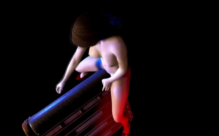 Wraith ward: Grinding Pussy on a Wooden Pony Ride