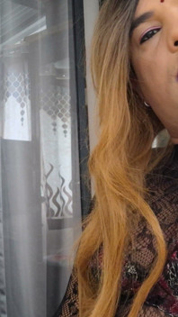 Piękna blond indiansissychubby
