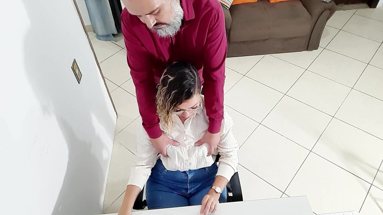 Gabi SweetCouplesStories: Secretary Has Her Asshole Used by Her Boss in the...