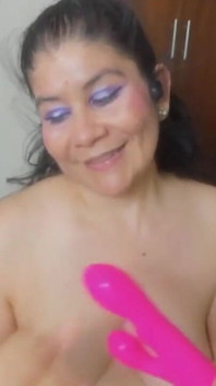 MILF Show De Sexo, Controle Da Buceta Nua