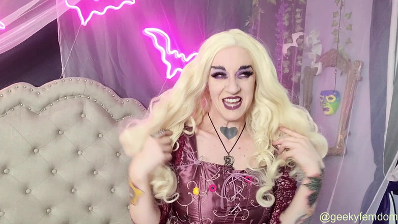 Geeky Femdom: Hocus Pocus rampage на comic con virgins