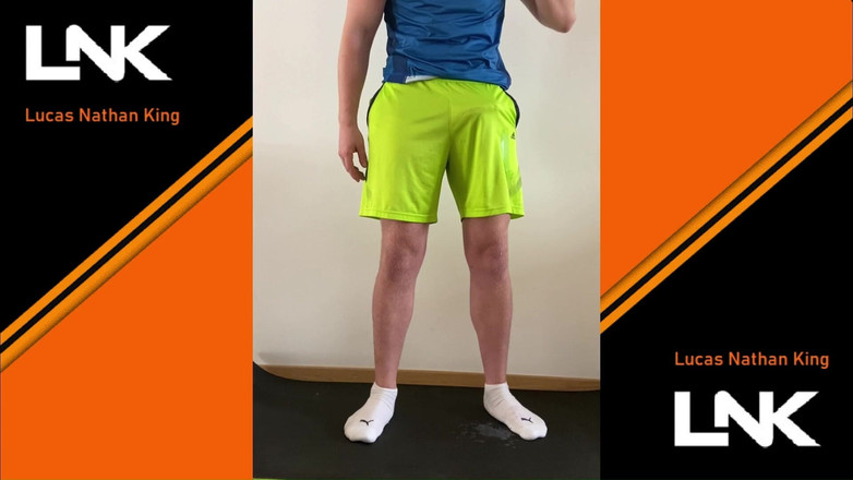 Lucas Nathan King: Mengerang keras tangan bebas mani muncrat selama pelatihan | Slowmotion mani...