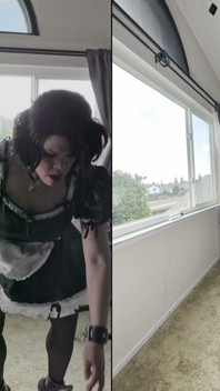 Sissy Maid Candy Gets Unplugged