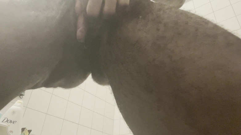 Ebony Amputee: オープンマンコの唇