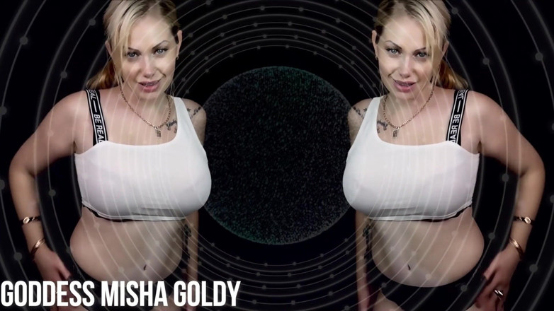 Goddess Misha Goldy: Binge, 딸딸이와 나를 위해 완전히 멍청해!