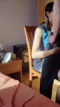 Frau Spankt Einen Stripper