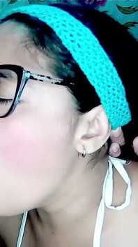Blowjob, explosiver halsfick, tief ins kommen