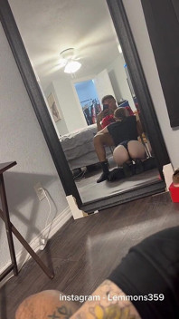 Sexy Blonde Slut Sucking Dick in the Mirror