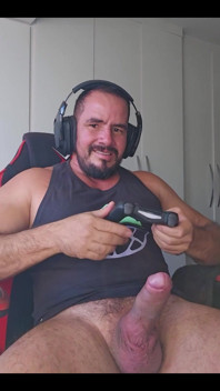 Work My Big Dick While I Play
