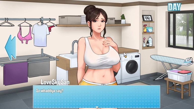LoveSkySan69Real: 家事 - Beta 0.12.1 パート30 セクシーなお尻をスパンキングし、新しい衣装!by ラブスカイサン