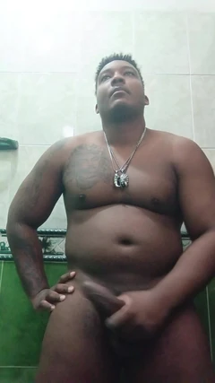 Big black men hot boy