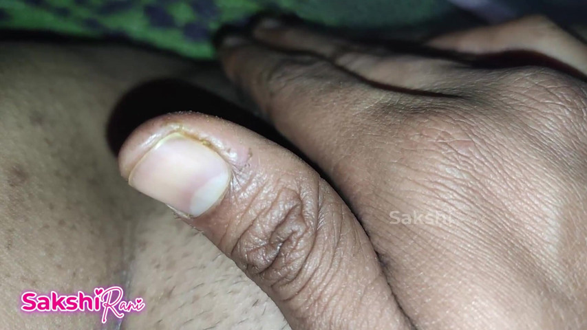 Pac Young Stepsister Fingered and Inserted Big Cock in Her Pussy, Desi Sex (Sakshi Raniii)
