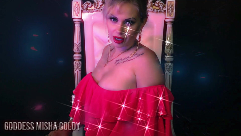 Goddess Misha Goldy: Betoverende hersenspoeling door mijn perfectie!
