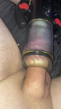Big Cock in Automatic Pump
