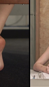 Le avventure solletica di leya, solletico ai piedi, solletico nella parte superiore del corpo e leccata di piedi