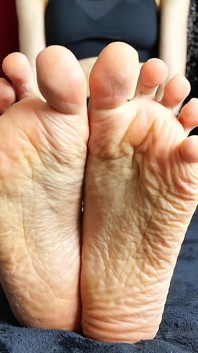 Wrinkled Soled Worship After Workout
