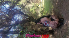 Riderqueen BBW Step Mom Latina Ebony: Riderqueen в одиночестве, на улице, фанатские видео