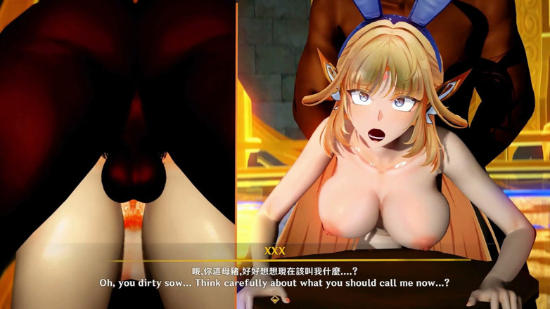 NSFWOtaku: Genshin impact - hony nicole ntr scena di sesso - 3D Hentai Animations