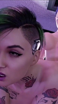 Rigid3d D3d grov sex doggy style skinkor törstiga efter kuk grov sex öppen fitta sött nöje välsmakande knull