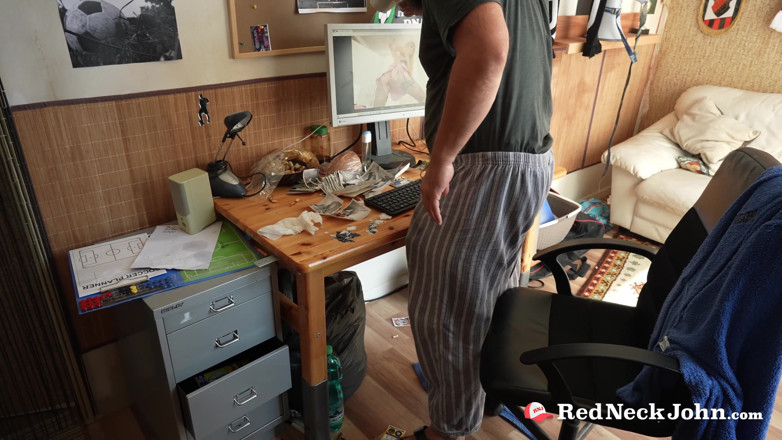 Redneck John: Redneck John 4.2 Monster Cock Tests Her Tight Pink Pussy