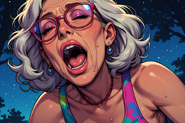 AI Porn: Expresii senzuale Bunicuța Art