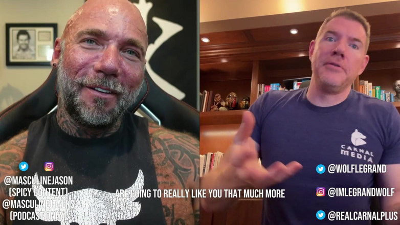 Raw and Uncensored with Masculine Jason: Porn Star Confessions - Legrand Wolf Bahagian 2 (episod 175)